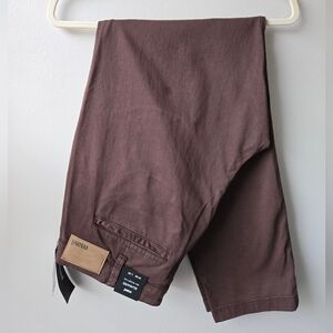 Mavi Men's Deep Brown Chinos